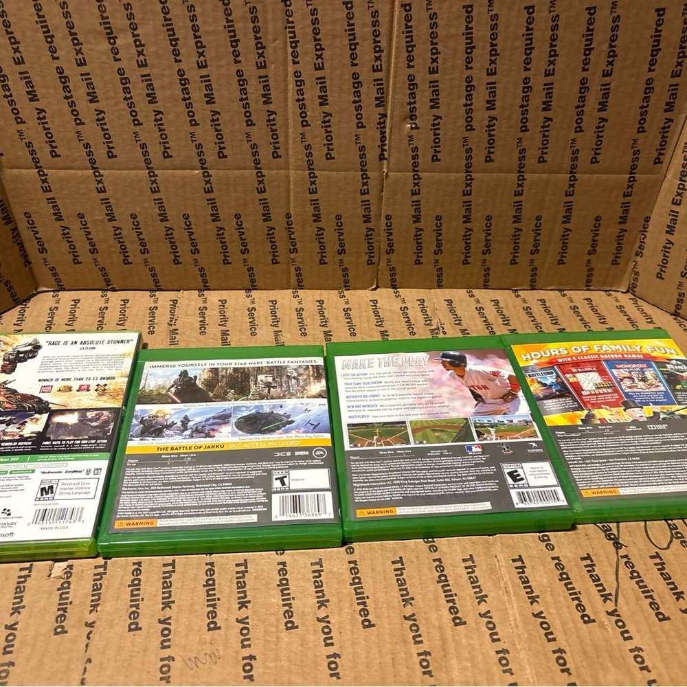 Microsoft Xbox Game Collection - Green Cases